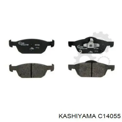 C14055 Kashiyama Передні гальмівні колодки