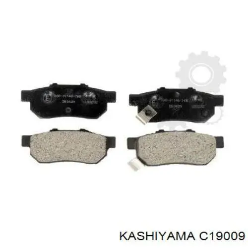 C19009 Kashiyama Передні гальмівні колодки