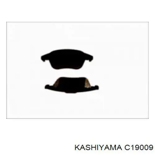 Передні тормозні колодки C19009 Kashiyama
