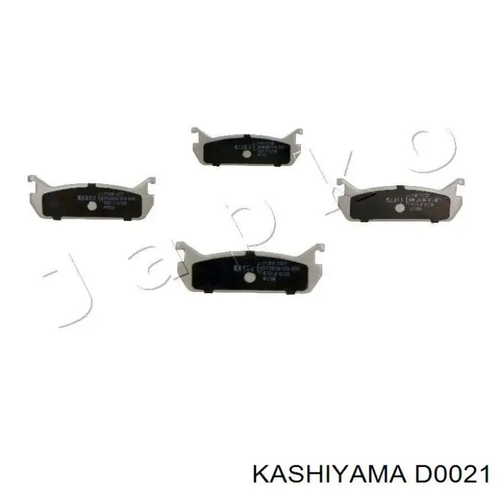 Задні гальмівні колодки Kashiyama D0021 ціна, від 13.78 USD