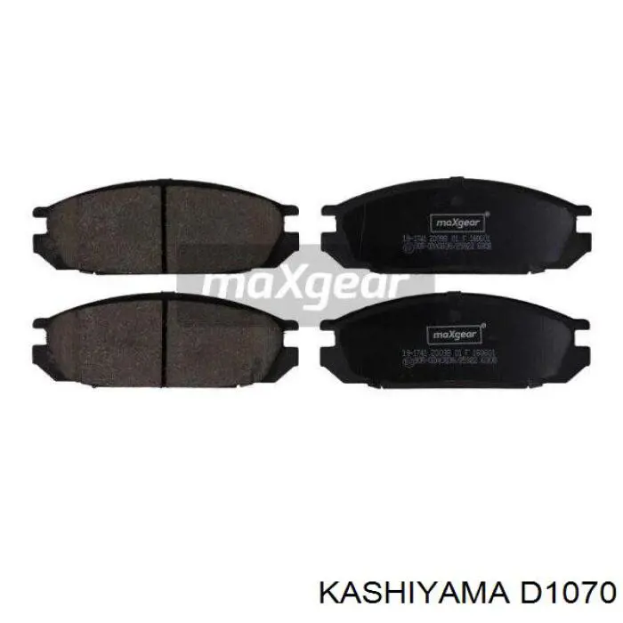 Купити D1070 Kashiyama Колодки гальмівні передні, дискові