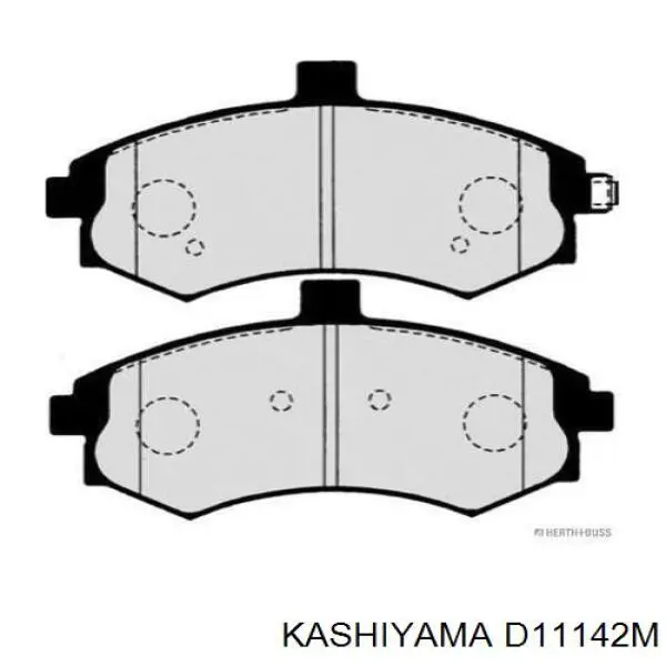 Гальмівні колодки Kashiyama D11142M ціна, від 16.47 USD