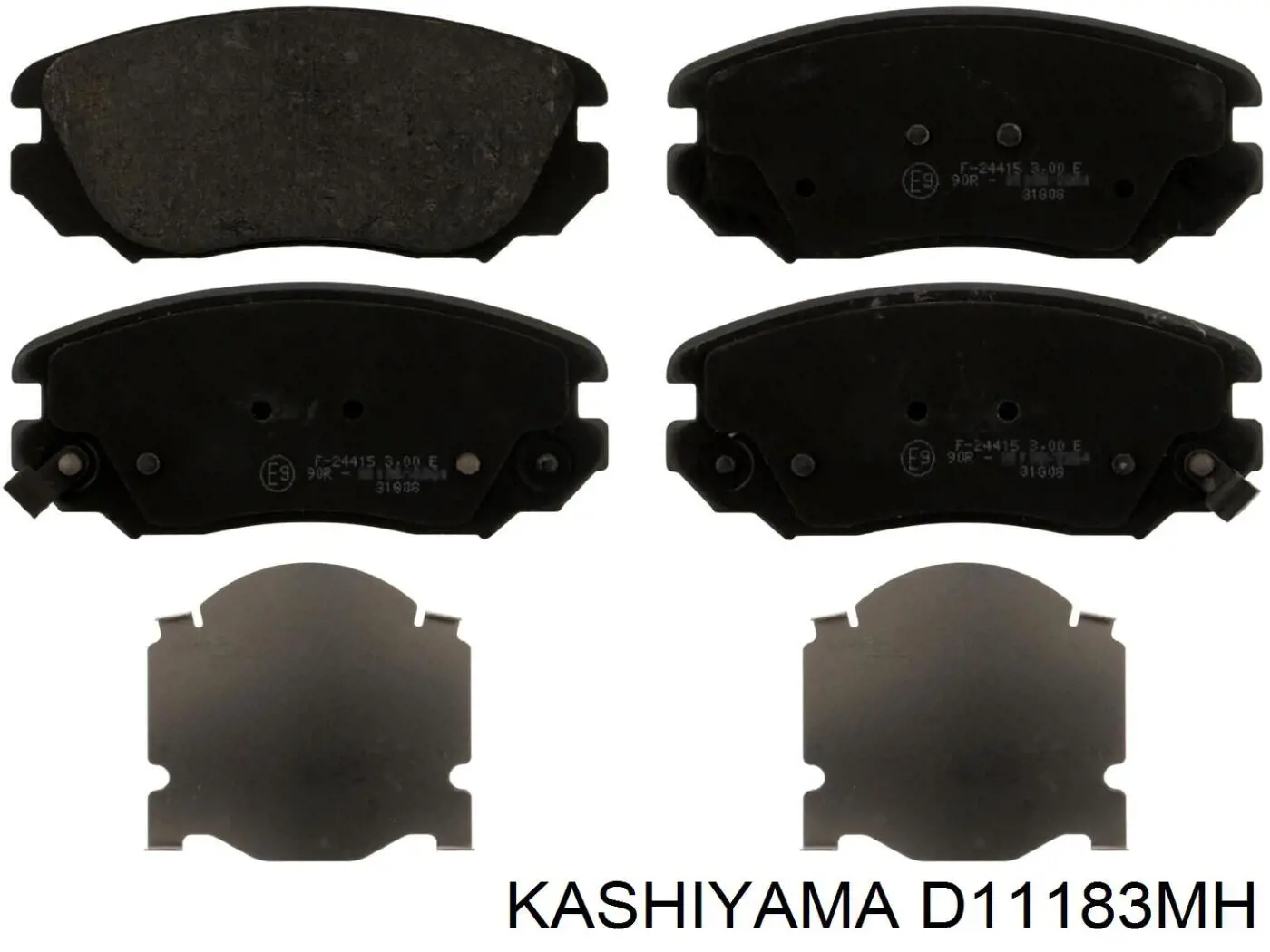 D11183MH Kashiyama Передні гальмівні колодки