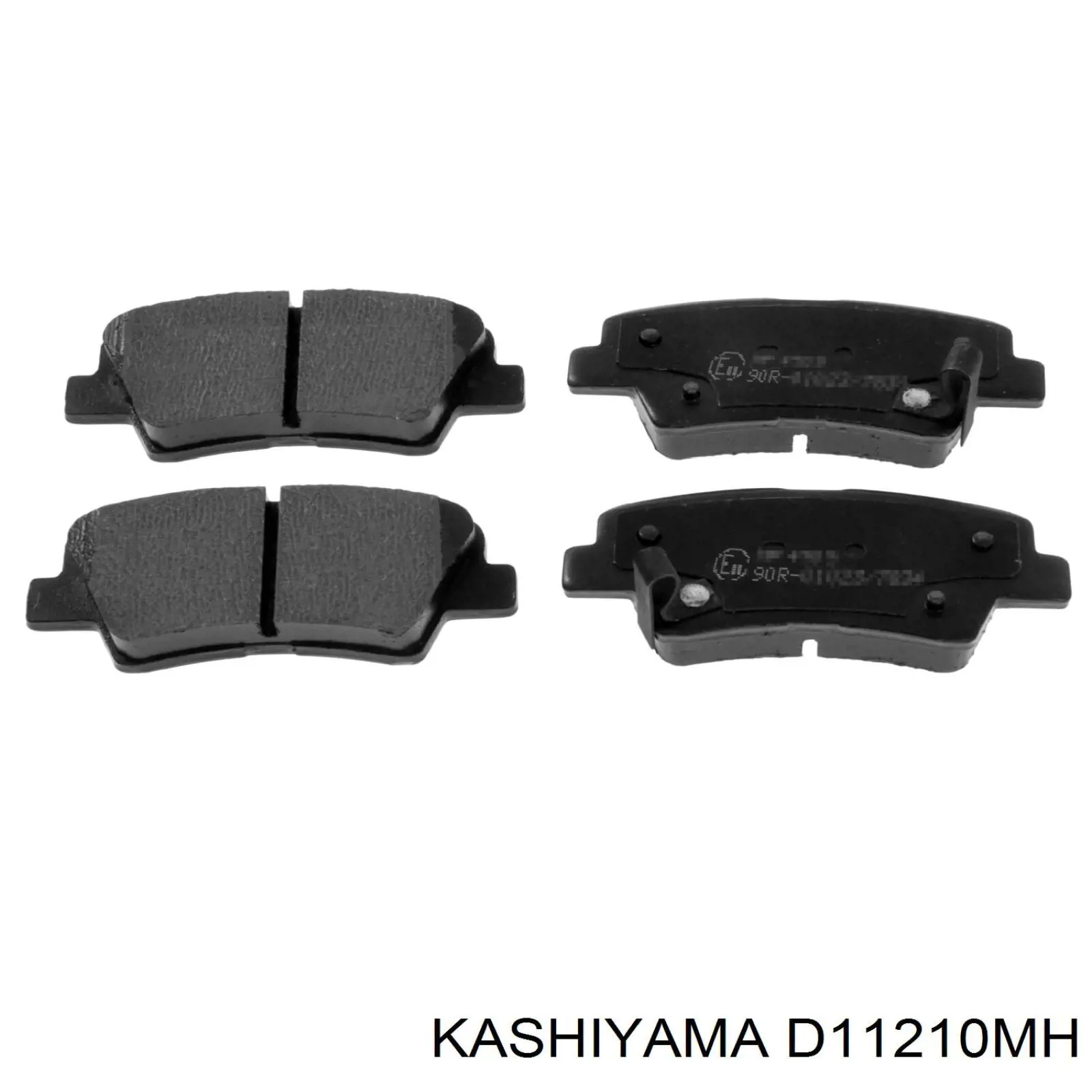 D11210MH Kashiyama Колодки гальмівні задні, дискові