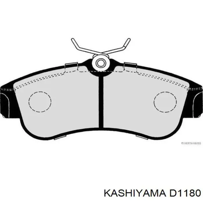D1180 Kashiyama Передні гальмівні колодки
