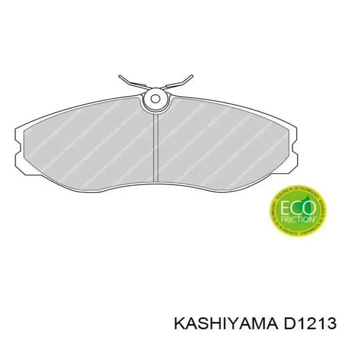 Гальмівні колодки Kashiyama D1213 ціна, від 24.64 USD
