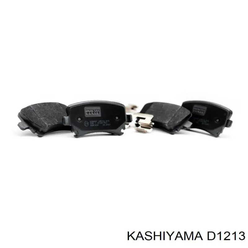 Купити D1213 Kashiyama Колодки гальмівні передні, дискові