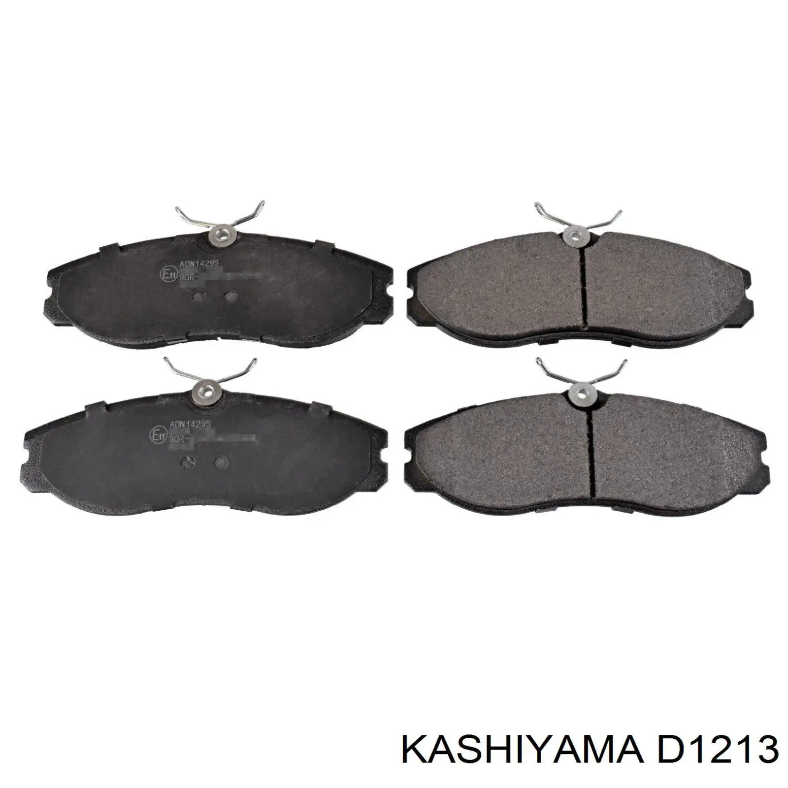 D1213 Kashiyama колодки гальмівні передні, дискові