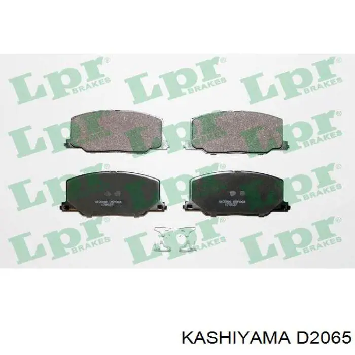 Гальмівні колодки Kashiyama D2065 ціна, від 15.08 USD
