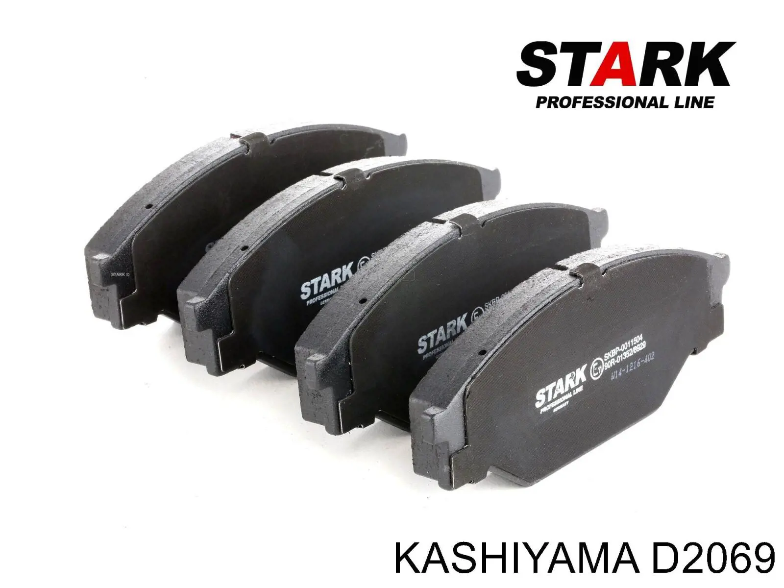 Гальмівні колодки Kashiyama D2069 ціна, від 13.44 USD