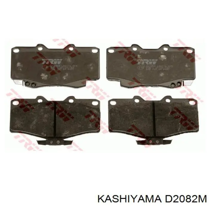 Гальмівні колодки Kashiyama D2082M ціна, від 19.59 USD