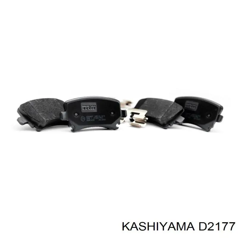 Передні тормозні колодки D2177 Kashiyama