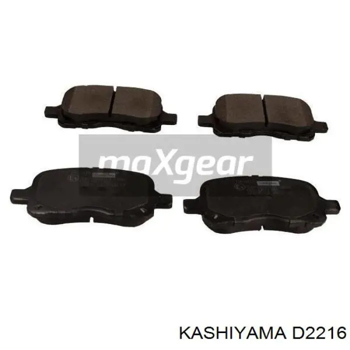 Гальмівні колодки Kashiyama D2216 ціна, від 15.78 USD
