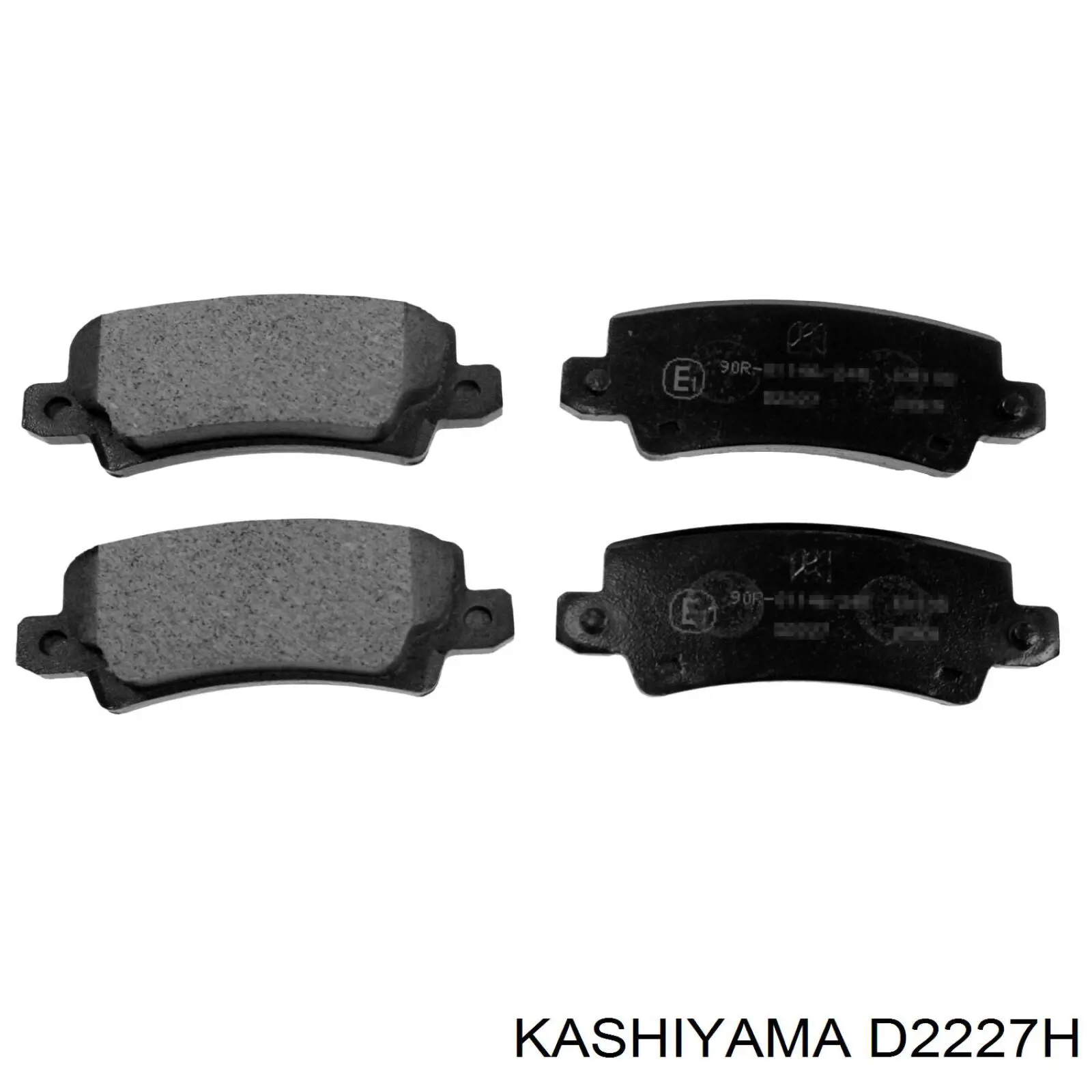 Задні гальмівні колодки Kashiyama D2227H ціна, від 16.88 USD