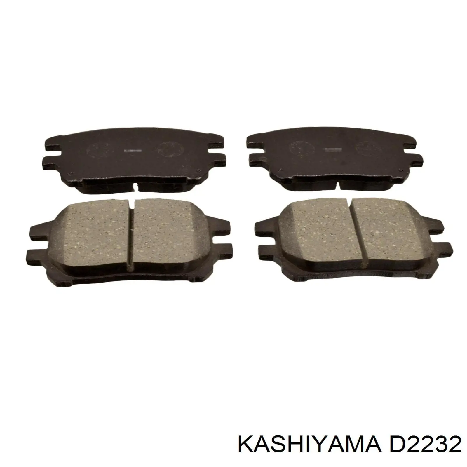 D2232 Kashiyama Передні гальмівні колодки