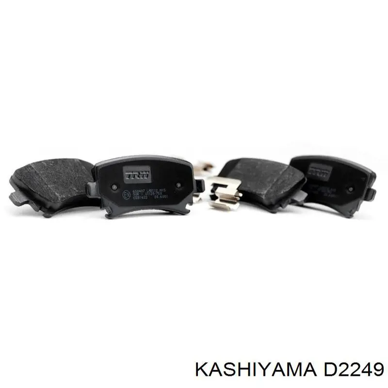 Гальмівні колодки Kashiyama D2249 ціна, від 27.95 USD