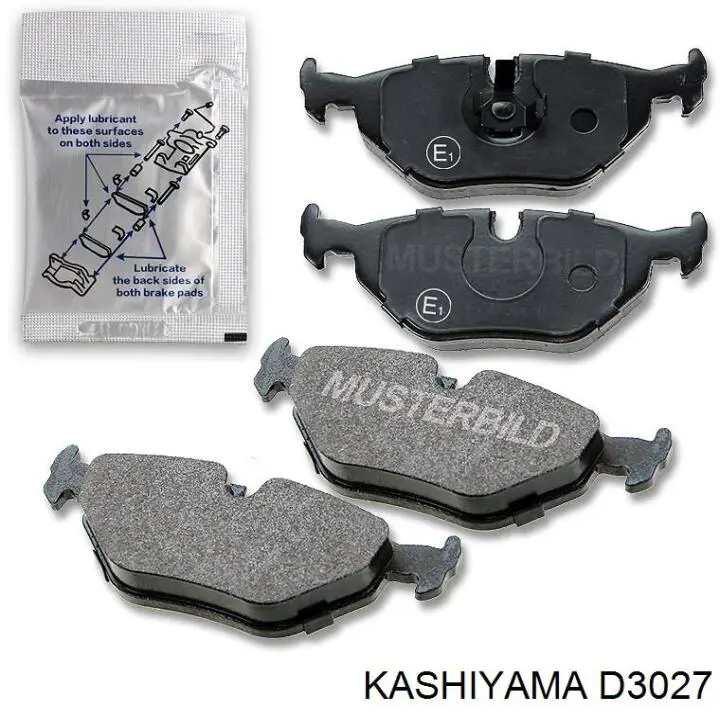 Задні гальмівні колодки Kashiyama D3027 ціна, від 15.19 USD