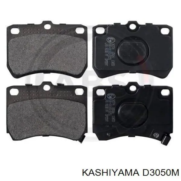 D3050M Kashiyama Передні гальмівні колодки