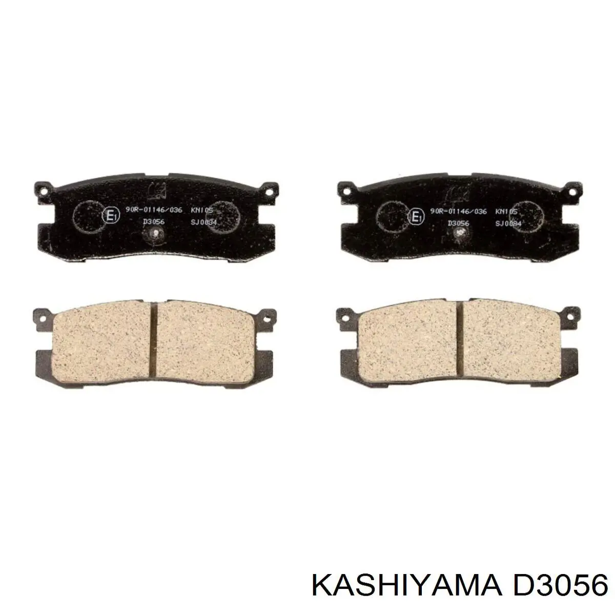 Купити D3056 Kashiyama Задні колодки