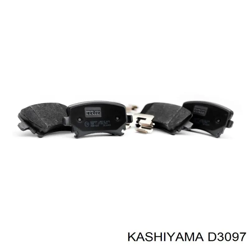 Задні гальмівні колодки Kashiyama D3097 ціна, від 16.29 USD