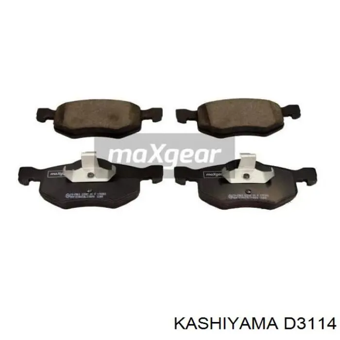 Гальмівні колодки Kashiyama D3114 ціна, від 25.32 USD