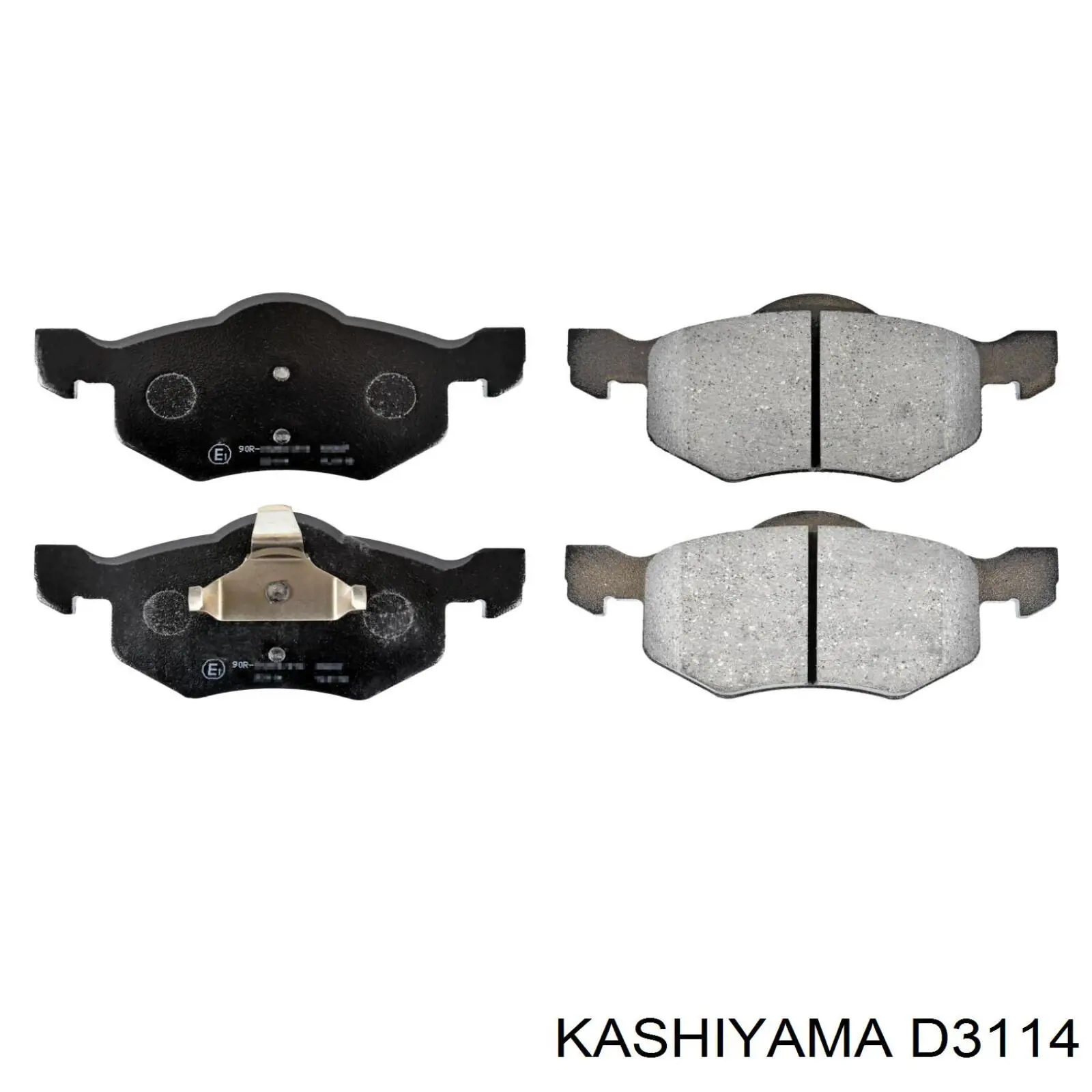 D3114 Kashiyama Передні гальмівні колодки