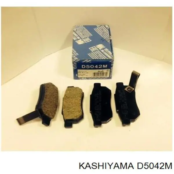 D5042M Kashiyama Колодки гальмівні задні, дискові