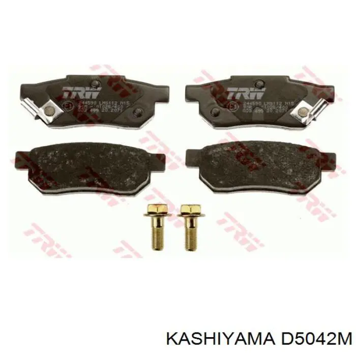 Купити D5042M Kashiyama Задні колодки