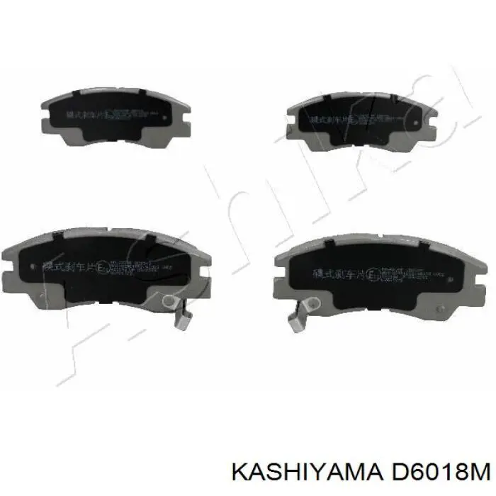Купити D6018M Kashiyama Колодки гальмівні передні, дискові