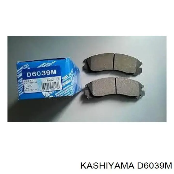 Гальмівні колодки Kashiyama D6039M ціна, від 25.03 USD