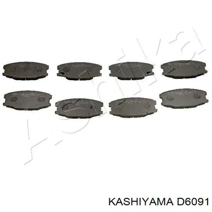Гальмівні колодки Kashiyama D6091 ціна, від 39.03 USD