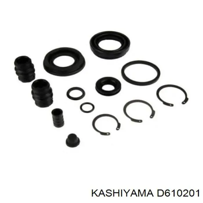 D610201 Kashiyama колодки гальмівні передні, дискові