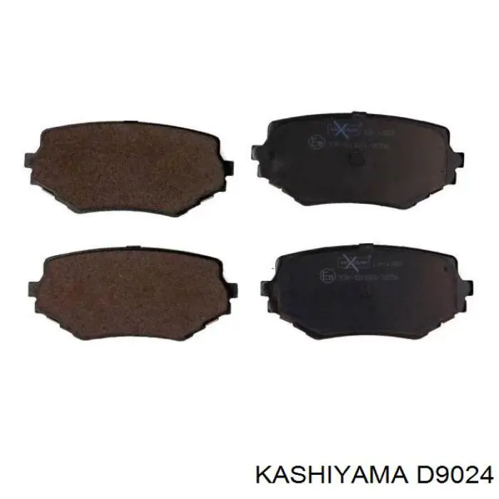 D9024 Kashiyama Передні гальмівні колодки