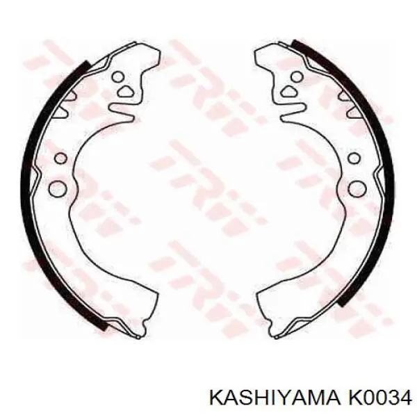 K0034 Kashiyama колодки гальмові задні, барабанні