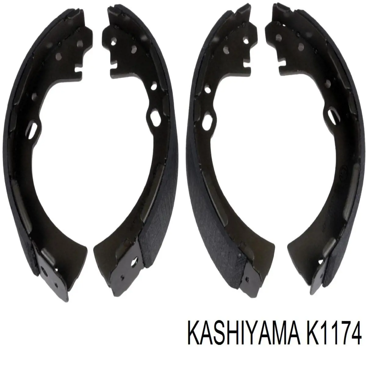 K1174 Kashiyama колодки гальмові задні, барабанні