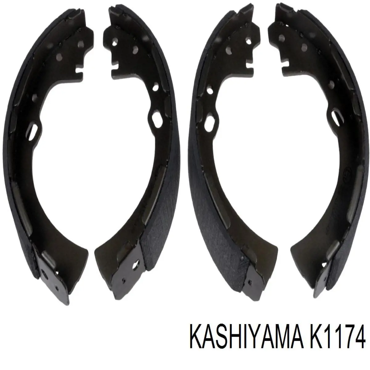 Колодки гальмові задні, барабанні Kashiyama K1174 ціна, від 31.74 USD