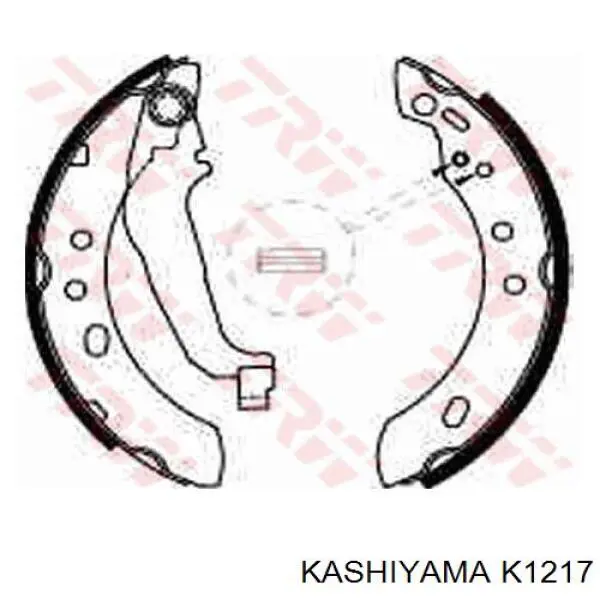 Колодки гальмові задні, барабанні K1217 Kashiyama