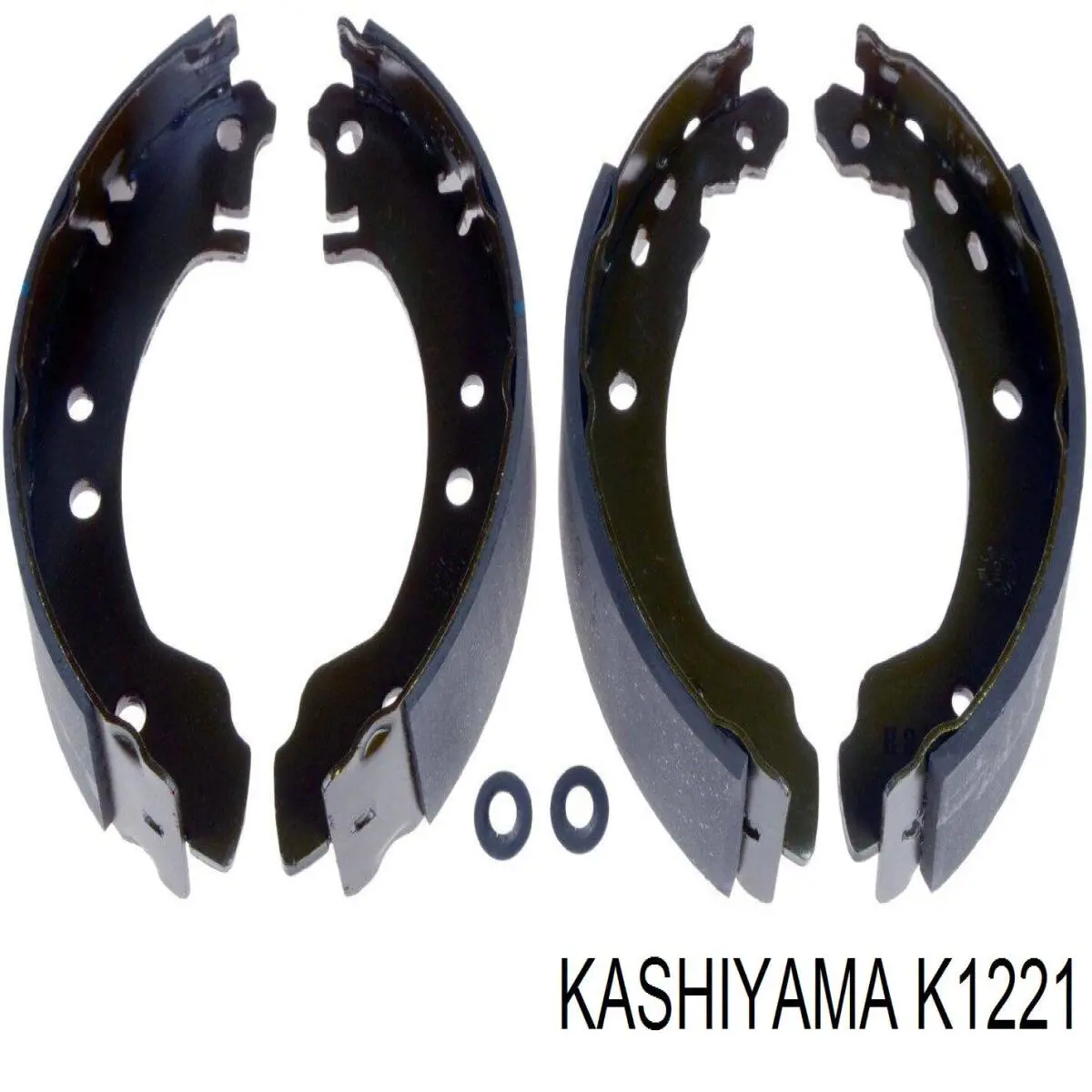 Колодки гальмові задні, барабанні K1221 Kashiyama