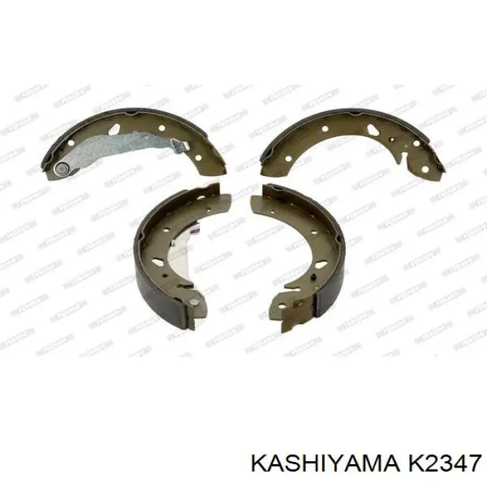 K2347 Kashiyama колодки гальмові задні, барабанні