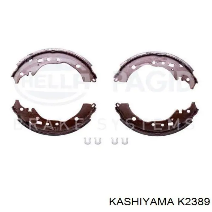 Колодки гальмові задні, барабанні Kashiyama K2389 ціна, від 28.89 USD