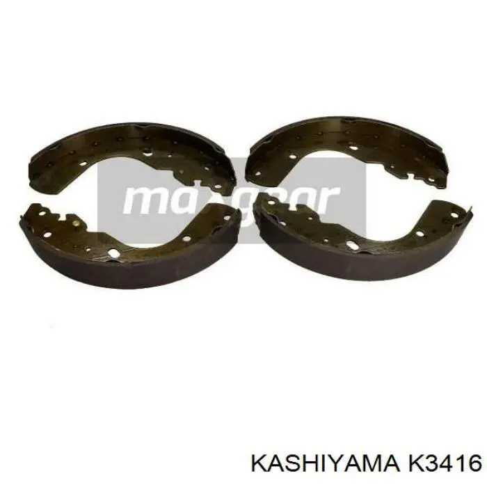 Колодки гальмові задні, барабанні Kashiyama K3416 ціна, від 45.86 USD