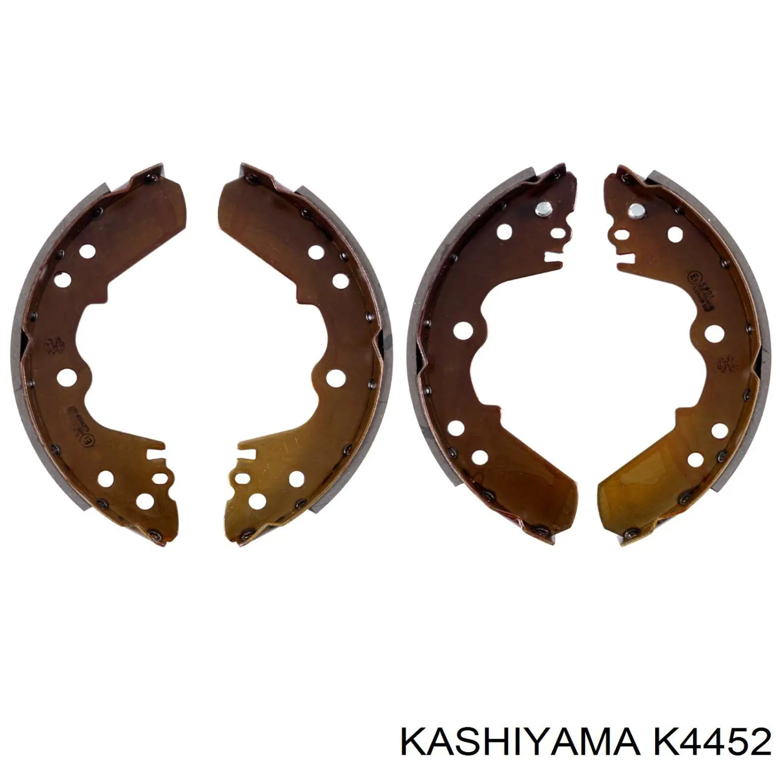 Колодки гальмові задні, барабанні Kashiyama K4452 ціна, від 21.42 USD
