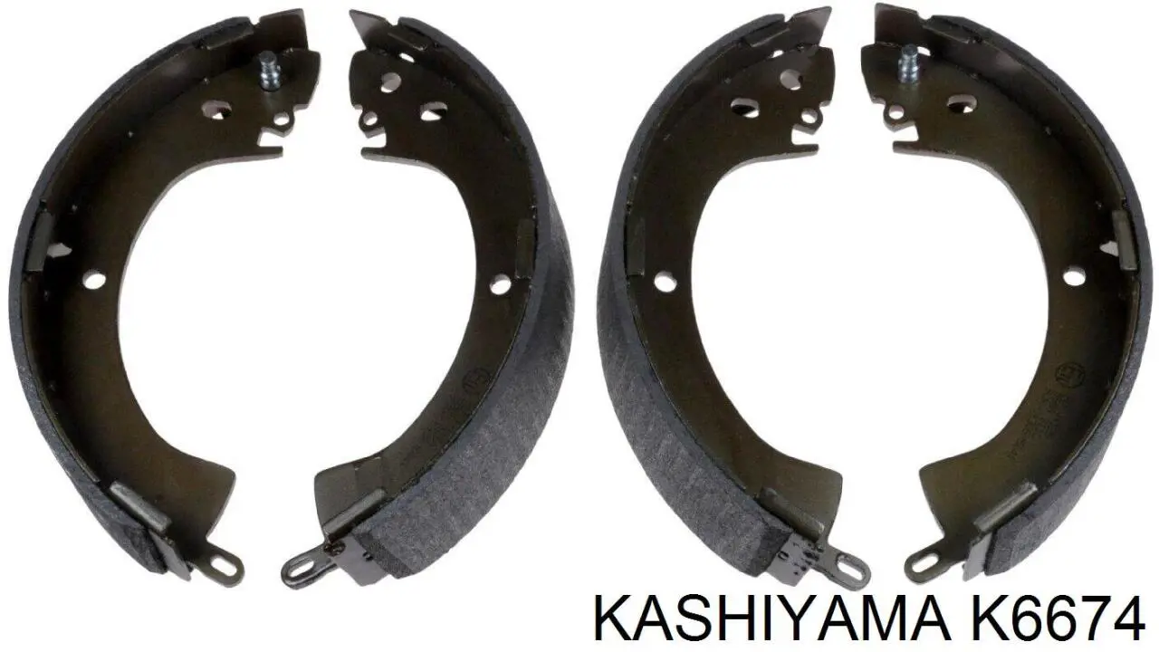 Купити K6674 Kashiyama Колодки гальмові задні, барабанні