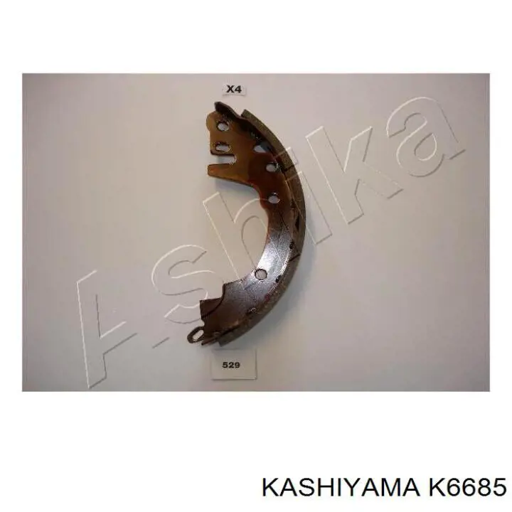 K6685 Kashiyama колодки гальмові задні, барабанні
