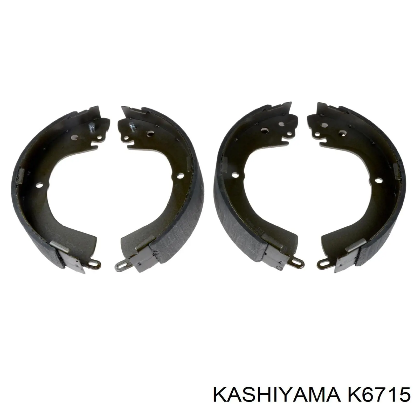 K6715 Kashiyama колодки гальмові задні, барабанні