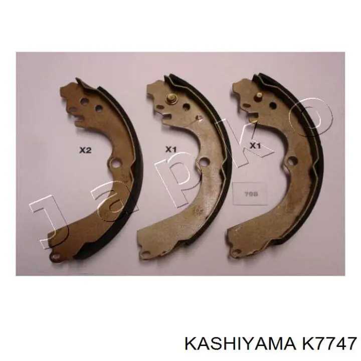 Колодки гальмові задні, барабанні Kashiyama K7747 ціна, від 22.95 USD