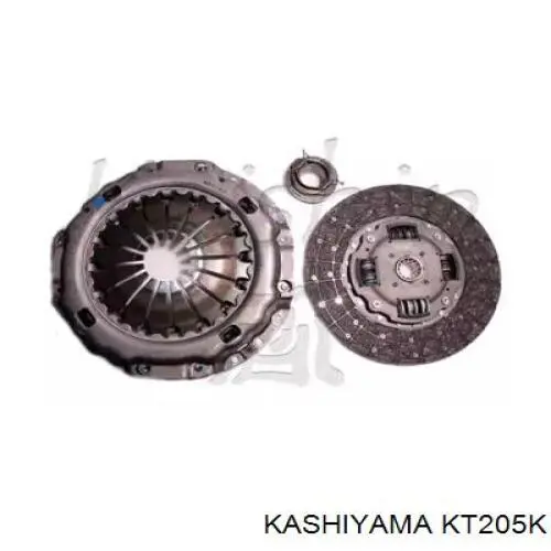 Купити 04130YZZFK Toyota Комплект зчеплення (диск, корзина, підшипник)