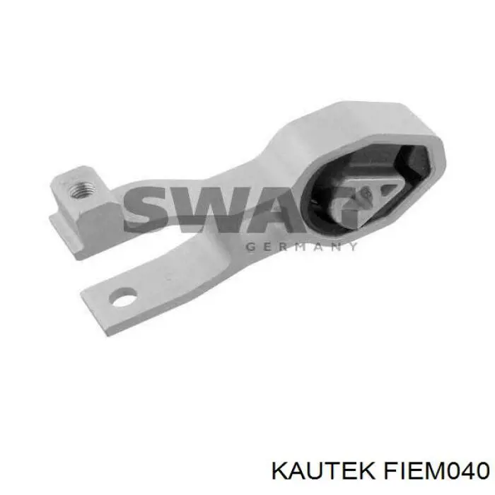 Кронштейн подушки (опори) двигуна, задньої Kautek FIEM040 ціна, від 17.28 USD