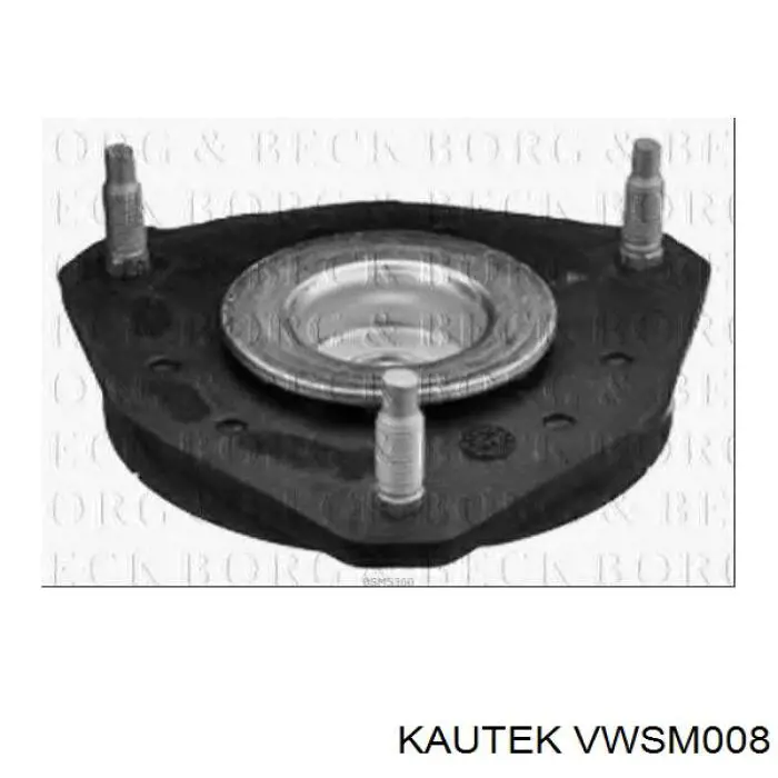 Опора стійки амортизатора переднього Kautek VWSM008 ціна, від 5.66 USD