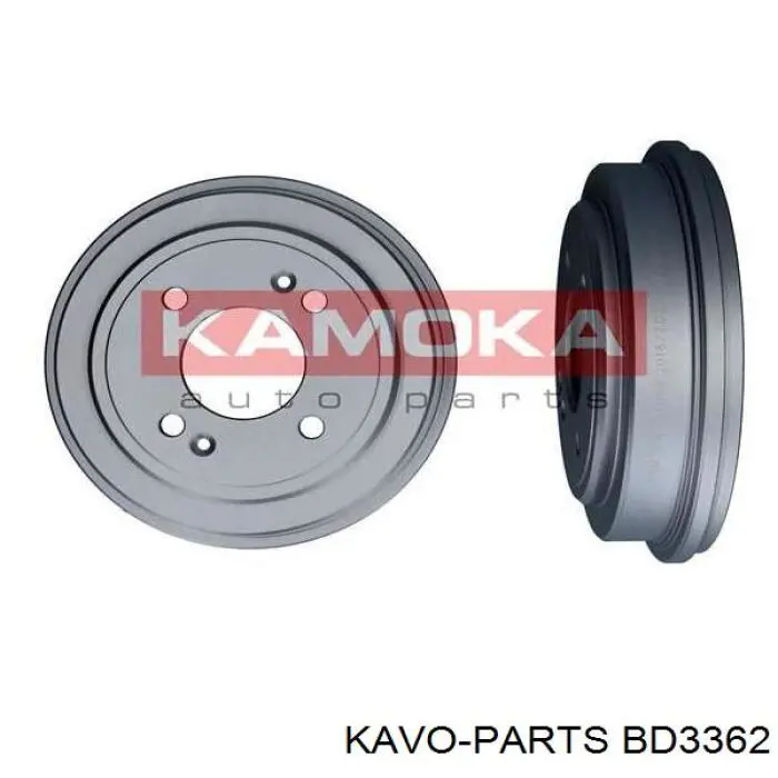 Барабан гальмівний задній Kavo Parts BD3362 ціна, від 22.76 USD